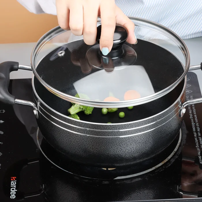 Majestic Tornado Aluminium Alloyed Non-Stick Cookware Set-11 Pcs - Image 3