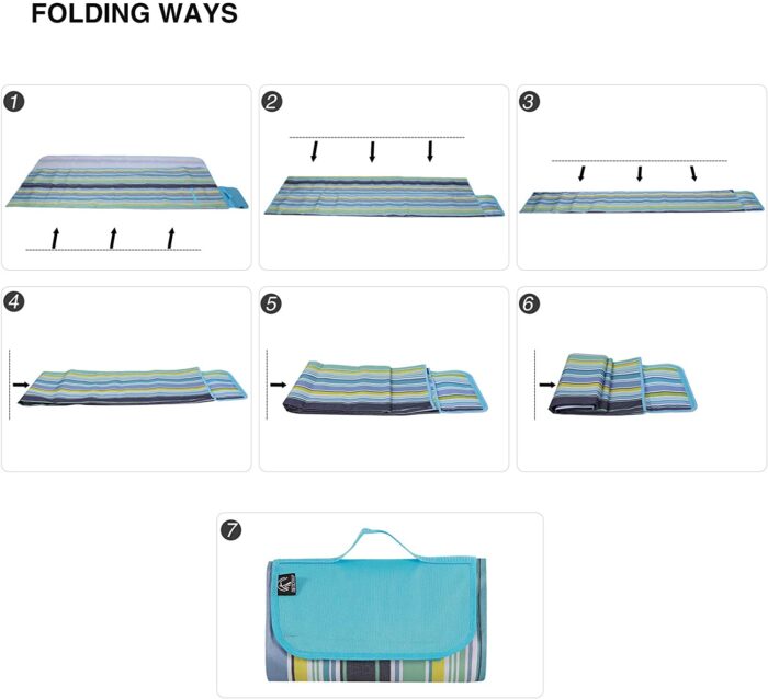 Redcamp Picnic Blanket, Waterproof and Sand-proof - Image 3