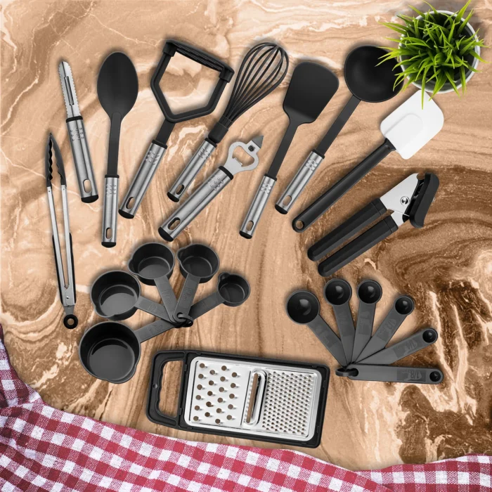 Lux Decor Collection 23 Piece Kitchen Utensils Set - Image 3