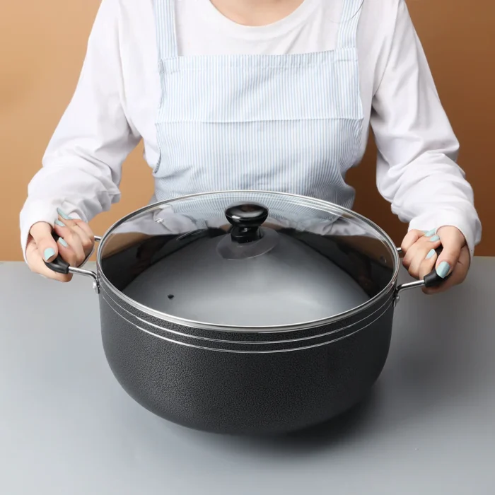Majestic Tornado Aluminium Alloyed Non-Stick Cookware Set-11 Pcs - Image 4