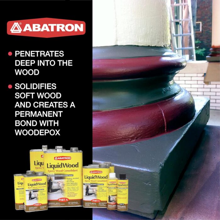 Abatron Wood Restoration Kit - 24 Ounce - Image 3