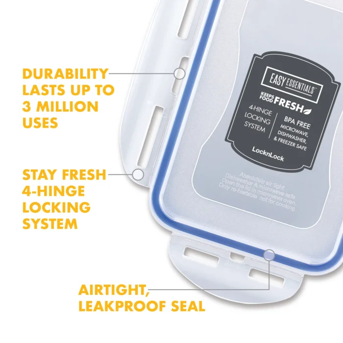 LOCKnLOCK 21.1-Cup Easy Essentials Plastic Bread Box Container - Image 3