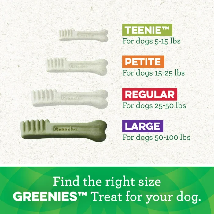 Greenies Large Natural Dog Dental Treats, Sweet Potato Flavor, 36 Oz Pack (24 Treats) - Image 2