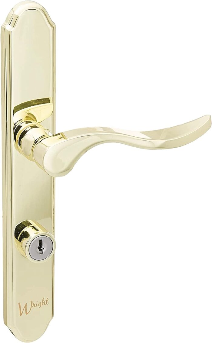 erenade Mortise Keyed Lever Mount Latch with Deadbolt for Screen and Storm Doors