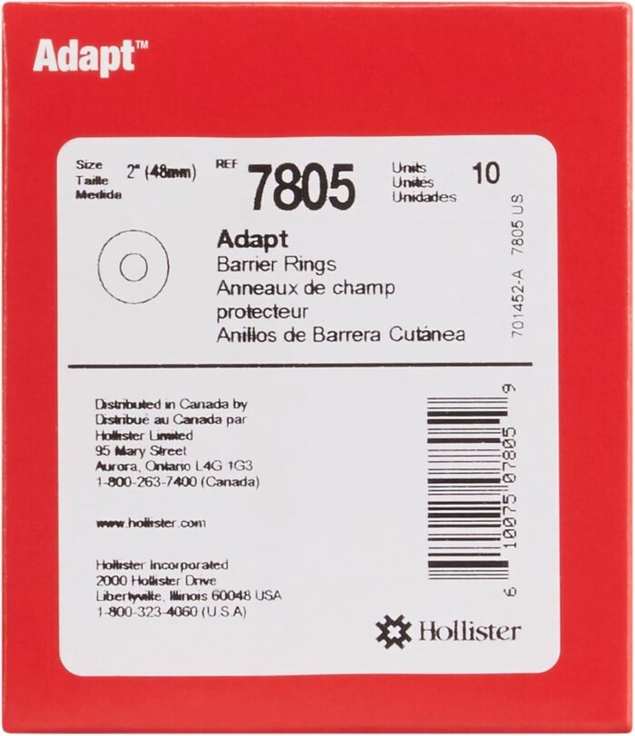 Hollister 7805 Adapt 2” Flat Barrier Rings, 10 Pack - Image 3
