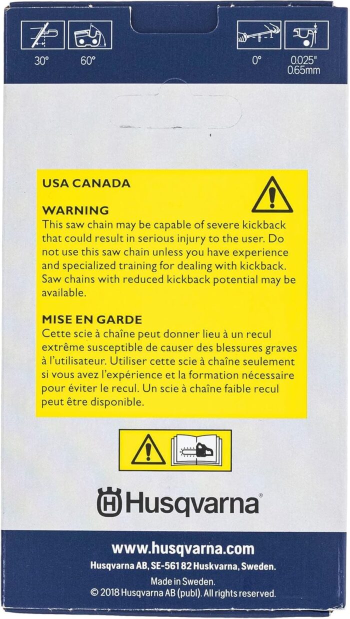 Husqvarna 585550084 24" C83 X-Cut 24" Chain 3/8" .050" 84 DL 3 Pack - Image 3