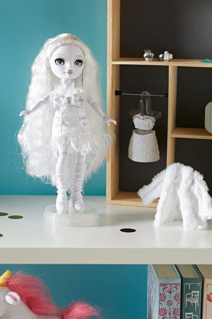 Rainbow High Natasha Zima Grayscale Fashion Doll with 2 Outfits & Accessories, Gift for Kids 6-12 - Image 2