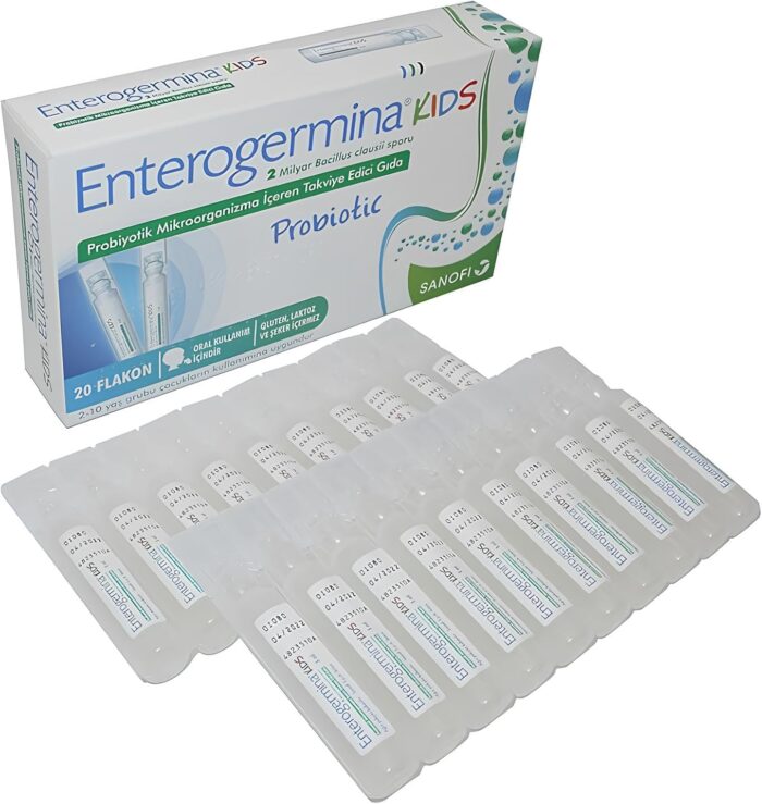 Enterogermina KIDS (10 VIALS) Bacillus Clausii Probiotic 2 Billion CFU/5mL for Kids (1) - Image 2