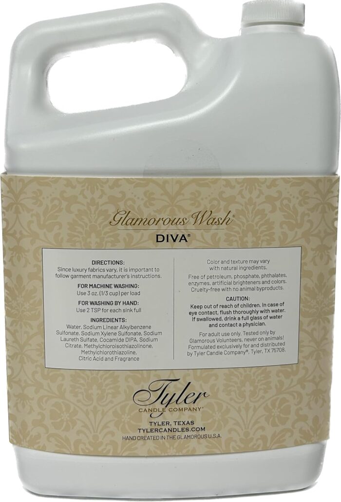 TYLER Gallon Glam Wash Laundry Detergent, Diva 128 Fl Oz (Pack of 1) - Image 2