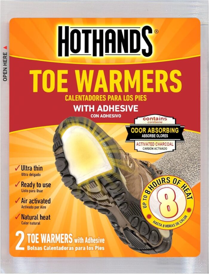 HotHands Toe Warmers - Long Lasting, Odorless, Air Activated - Up to 8 Hours of Heat - 40 Pair - Image 2