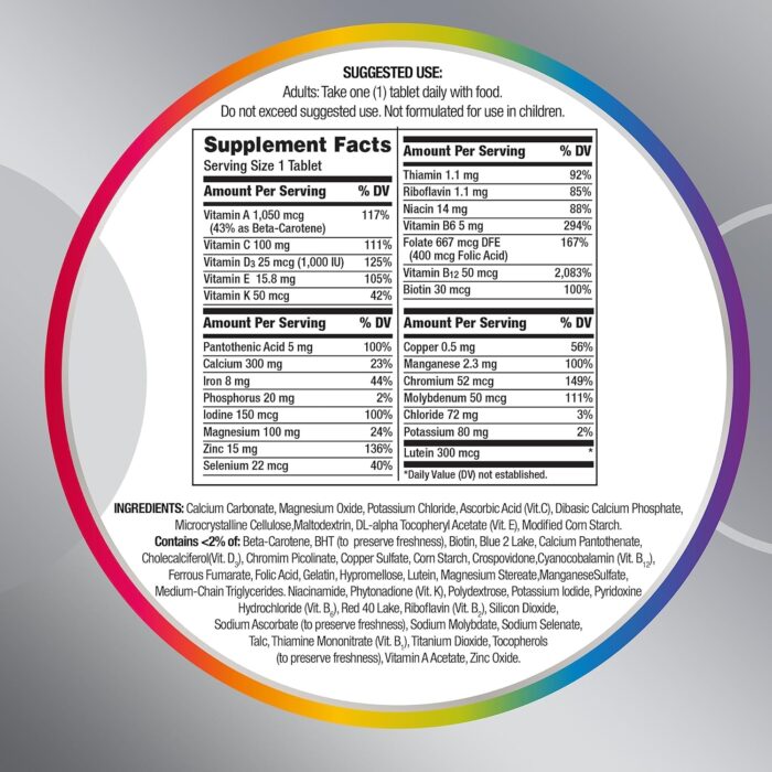 Centrum Silver Women's Multivitamin for Women 50 Plus