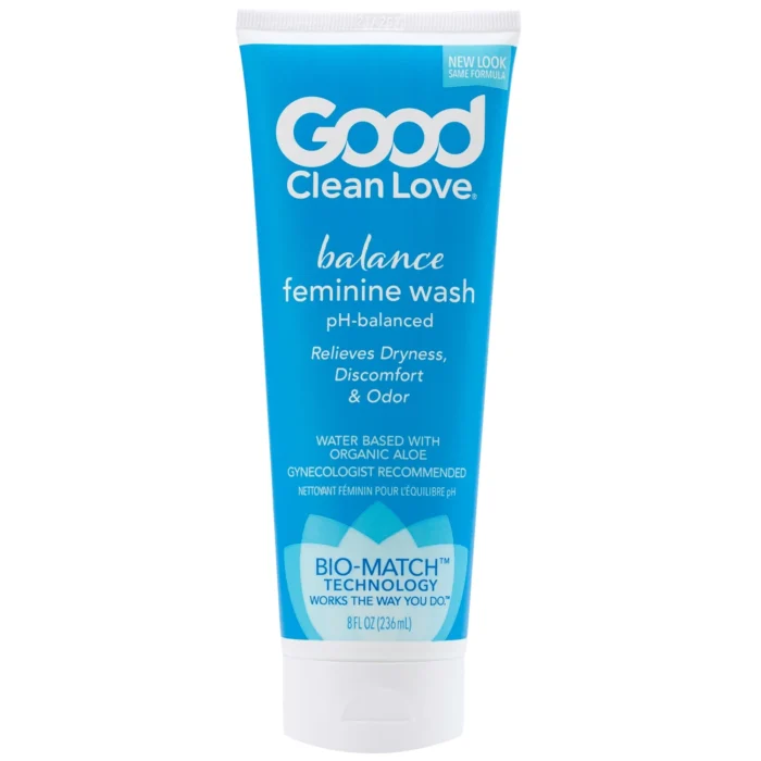 Good Clean Love: Balance Moisturizing Wash, pH-Balanced Vaginal Soap for Women with Natural Ingredients, Gentle Cleansing Feminine Hygiene Product, Relieves Dryness & Reduces Odor, 8 Oz (2-Pack) - Image 2