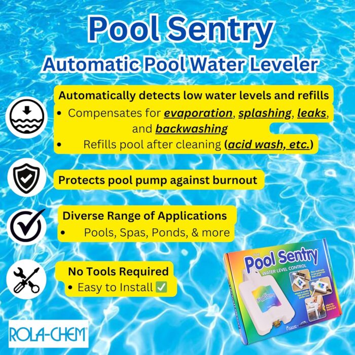 New Pool Sentry M-3000 NA231 Automatic Water Leveler Swimming Pool Filler M3000 - Image 2