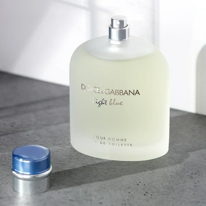 Dolce & Gabbana Light Blue Pour Homme Eau De Toilette Spray, Cologne for Men, 6.7 Oz - Image 3